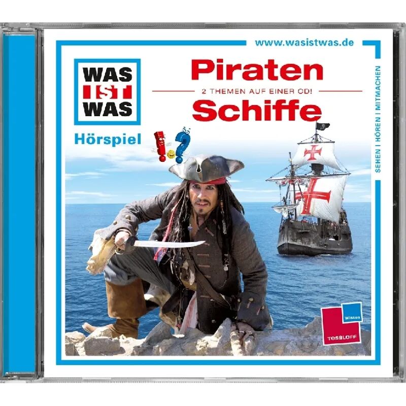 Tessloff WAS IST WAS Hörspiel: Welt der Piraten / Schiffe, 1 Audio-CD