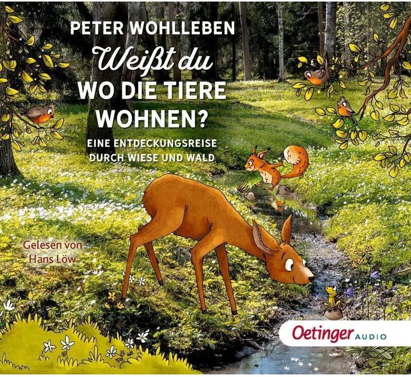 Oetinger Media Weißt du, wo die Tiere wohnen?, 2 Audio-CD