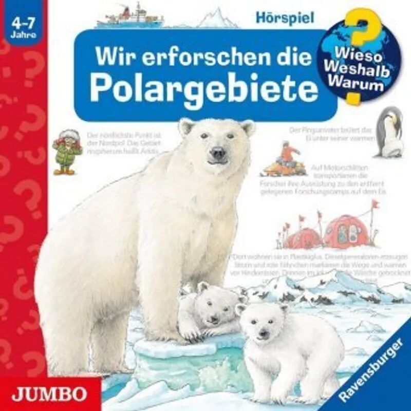 Jumbo Neue Medien Wir erforschen die Polargebiete, Audio-CD