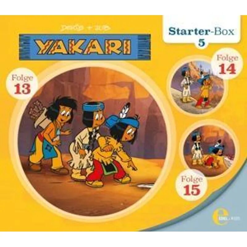 Edel Music & Entertainment CD / DVD Yakari - Starter-Box, 3 Audio-CD