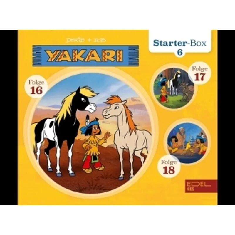 Edel Music & Entertainment CD / DVD Yakari - Starter-Box, 3 Audio-CD