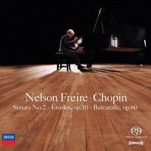 Nelson Freire - GEBRAUCHT Klaviersonate 2/Etueden Op.10/Barcarolle Op.60 - Preis vom 01.06.2024 05:04:23 h