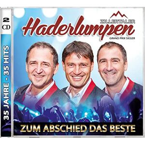 Zillertaler Haderlumpen - GEBRAUCHT Zum Abschied das Beste - 35 Jahre 35 Hits - Preis vom 16.05.2024 04:53:48 h