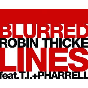 Thicke, Robin Feat. T.I. & Pharrell - GEBRAUCHT Blurred Lines (2-Track) - Preis vom 16.05.2024 04:53:48 h