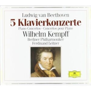 Wilhelm Kempff - GEBRAUCHT Klavierkonzerte 1-5 / Klaviersonate 32 - Preis vom 01.06.2024 05:04:23 h