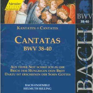Arleen Auger - GEBRAUCHT Edition Bachakademie Vol. 13 (Geistliche Kantaten BWV 38-40) - Preis vom 19.05.2024 04:53:53 h
