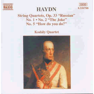 Kodaly Quartet - GEBRAUCHT Haydn Streichquartette Op. 33 1, 2 und 5 KO - Preis vom 01.06.2024 05:04:23 h