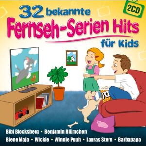 Die Partykids - GEBRAUCHT 32 Bekannte Fernseh-Serien Hits für Kids; Fernseh-Hits; TV-Hits; Kinderlieder; Benjamin Blümchen, Bibi Blocksberg; Biene Maja; Schlümpfe; Wicki; Lauras Stern; Winnie Puuh; Pumuckl; Gummibärenbande; Heidi; Pumuckl; Calimero; Jim K