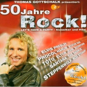 Various - GEBRAUCHT 50 Jahre Rock - Thomas Gottschalk präsentiert ... - Preis vom 01.06.2024 05:04:23 h