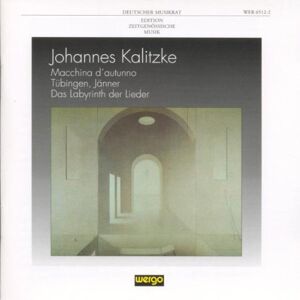 Macchina d'Autunno - GEBRAUCHT Deutscher Musikrat: Edition Zeitgenössische Musik - Johannes Kalitzke - Preis vom h