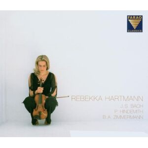 Rebekka Hartmann - GEBRAUCHT Johann Sebastian Bach, Paul Hindemith, Bernd Alois Zimmermann: Violinsonaten - Preis vom 28.05.2024 04:54:29 h