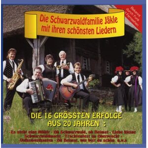 Die Schwarzwaldfamilie Jäkle - GEBRAUCHT Die 16 größten Erfolge aus 20 Jahren - Preis vom 01.06.2024 05:04:23 h