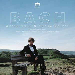 Jörg Halubek - GEBRAUCHT Bach: 49°18'10.3N 10°34'26.2E (Organ Landscapes: Ansbach) - Preis vom 17.05.2024 04:53:12 h