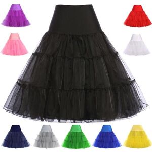 Chicfashion Petticoat Unterrock Damen Retro Vintage Rock Kleid Krinoline Petticoat Rockabilly Unterrock Für Hochzeit