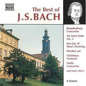 Naxos The Best Of J. S. Bach 1 Audio-Cd