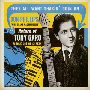 Tony Gardo & Don Phillips - Whole Lot Of Shakin' - Milk Shake Mademoiselle (7inch, 45rpm, PS, BC)