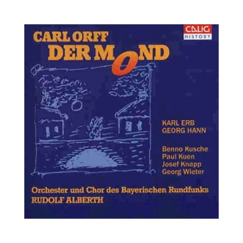 Carl Orff – GEBRAUCHT Orff: Der Mond (Gesamtaufnahme) (Aufnahme 1950) – Preis vom 09.01.2024 05:48:39 h