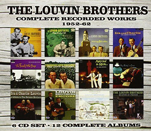 the Louvin Brothers - GEBRAUCHT Complete Recorded Works 1952-1 - Preis vom 01.06.2024 05:04:23 h