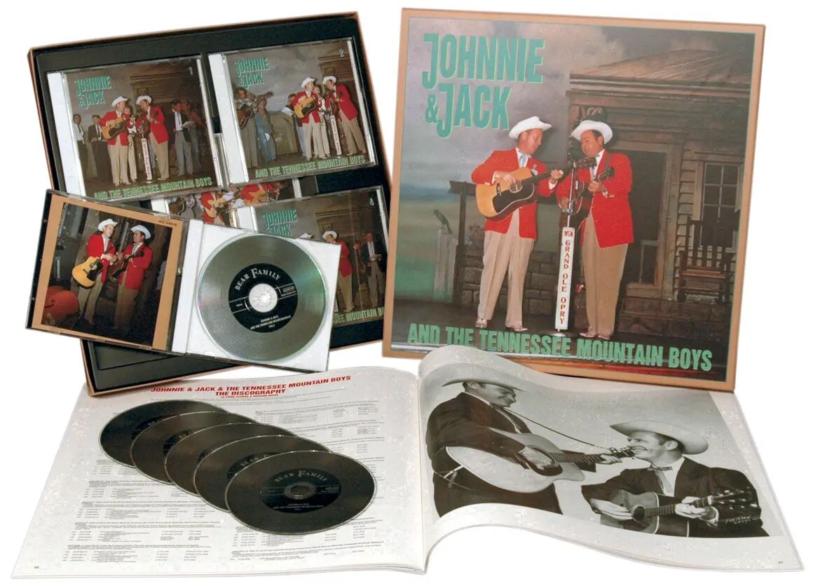 JOHNNIE & JACK - & The Tennessee Mountain Boys (6-CD Deluxe Box Set)