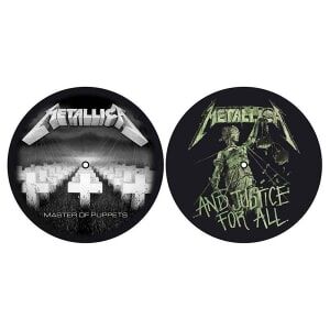 Bengans Metallica - Turntable Slipmat Set: Master Of Puppets & ...And Justice For All