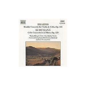 MediaTronixs Johannes Brahms : Double Concerto for Violin & Cello CD (1995) Pre-Owned