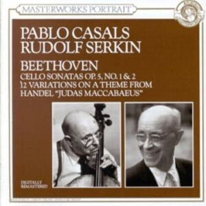 MediaTronixs Ludwig van Beethoven : Beethoven: Cello Sonatas Op.5 Nos.1 & 2; CD Pre-Owned