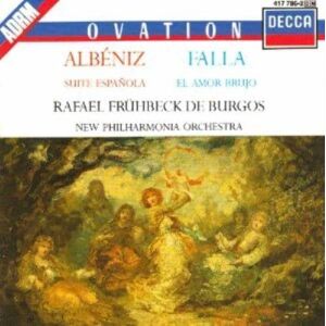 MediaTronixs Rafael Fruhbeck De Burgos : De Falla: El Amor Brujo / Albeniz: Suite CD Pre-Owned