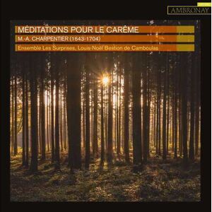 MediaTronixs Marc-Antoine Charpentier : M.-A. Charpentier: Méditations Pour Le Carême CD