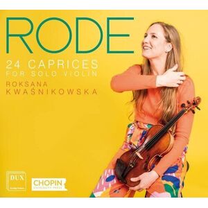 MediaTronixs Pierre Rode : Rode: 24 Caprices for Solo Violin CD (2022)