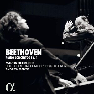 MediaTronixs Ludwig van Beethoven : Beethoven: Piano Concertos 1 & 4 CD Album Digipak (2020)