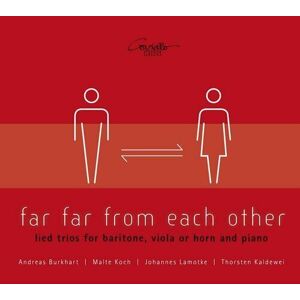 MediaTronixs Franz Schubert : Far Far from Each Other: Lied Trios for Baritone, Viola Or