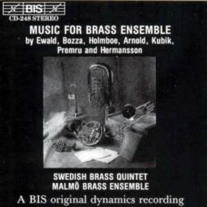 MediaTronixs Music for Brass Ensemble (Malmo Brassensemble) CD (1995)