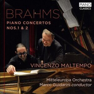 MediaTronixs Johannes Brahms : Brahms: Piano Concertos Nos. 1 & 2 CD 2 discs (2018)