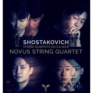 MediaTronixs Dmitri Shostakovich : Shostakovich: String Quartets No. 3 & No. 8 CD (2022)