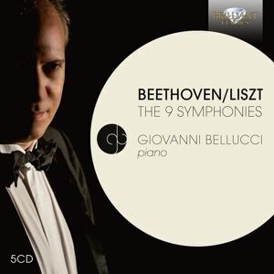 MediaTronixs Ludwig van Beethoven : Beethoven/Liszt: The 9 Symphonies CD Box Set 5 discs