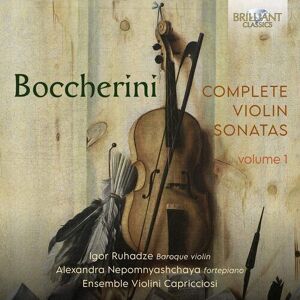 MediaTronixs Luigi Boccherini : Boccherini: Complete Violin Sonatas - Volume 1 CD Box Set 5
