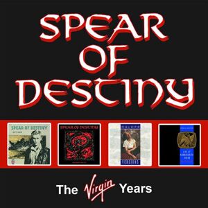 MediaTronixs Spear of Destiny : The Virgin Years CD Box Set 4 discs (2019)