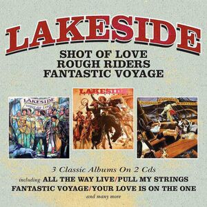 MediaTronixs Lakeside : Shot of Love/Rough Riders/Fantastic Voyage CD 2 discs (2018)