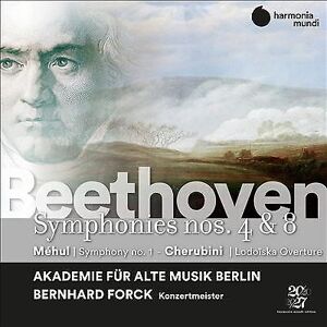 MediaTronixs Ludwig van Beethoven : Beethoven: Symphonies Nos. 4 & 8/Méhul: Symphony No.