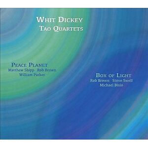MediaTronixs Whit Dickey & The Tao Quartets : Peace Planet & Box of Light CD 2 discs (2019)