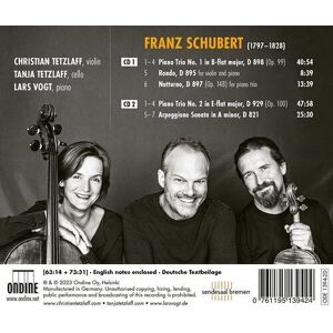 MediaTronixs Franz Schubert : Schubert: Piano Trios/Notturno/Rondo/Arpeggione Sonata CD 2