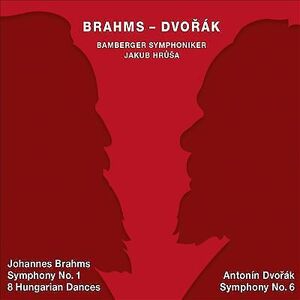 MediaTronixs Bamberger Symphoniker, Jakub Hrusa : Johannes Brahms: Symphony No. 1 & 8 Hung CD