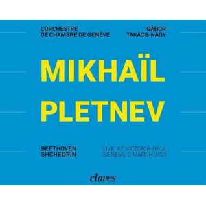 MediaTronixs Mikhail Pletnev : Mikhaïl Pletnev: Live at Victoria Hall CD Album Digipak 2