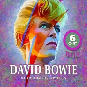 MediaTronixs David Bowie : Radio Broadcast Archives CD Box Set 6 discs (2022)