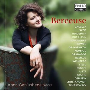 MediaTronixs Anna Geniushene : Anna Geniushene: Berceuse CD Album (Jewel Case) (2023)