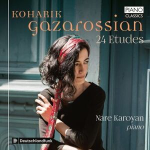 MediaTronixs Koharik Gazarossian : Koharik Gazarossian: 24 Etudes CD (2022)