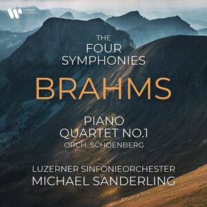 MediaTronixs Johannes Brahms : Brahms: The Four Symphonies CD Box Set 5 discs (2023)
