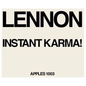 Bengans Lennon/Ono with the Plastic Ono Band  - Instant Karma! / Who Has seen the Wind? (2020 Ultimate Mixes 7