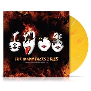 Bengans Kiss - The Many Faces Of Kiss - Limited Coloured Edition (2LP)