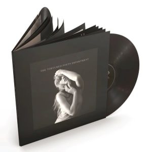 Bengans Taylor Swift - The Tortured Poets Department - IMPORT, Charcoal Vinyl